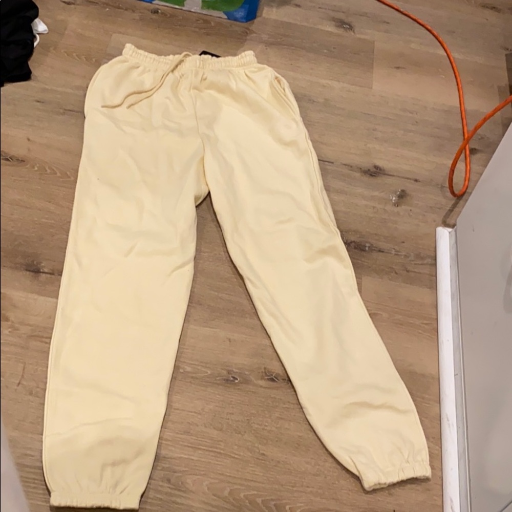 yellow plt sweats